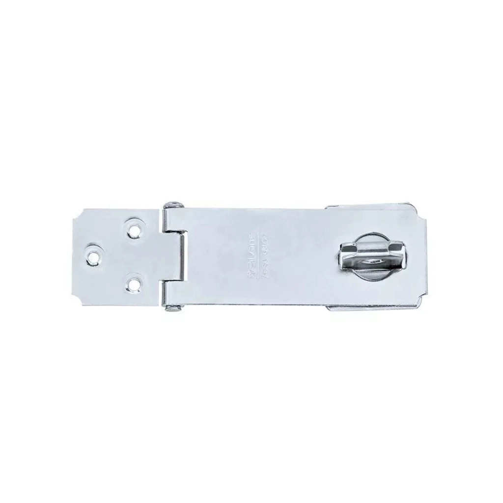 Dobradiça 300 Porta Cadeado - 4,5" Aço Zincado - Silvana