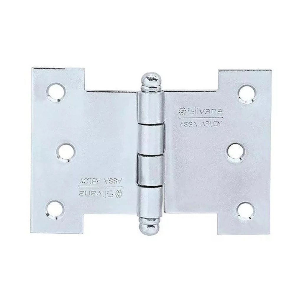 Dobradiça 840 Palmela - 3.1/2" Aço Zincado - Silvana 2Pçs