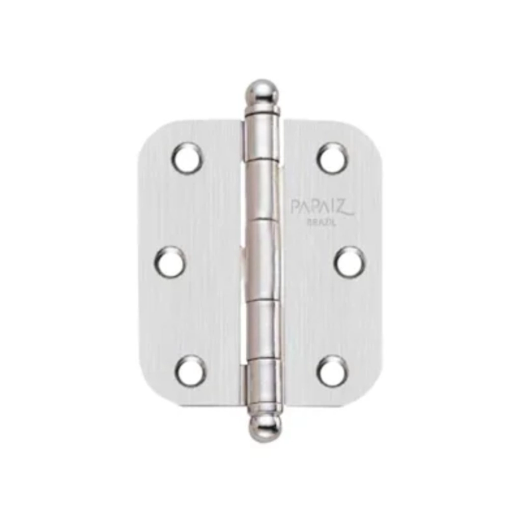 Dobradica 1296 3 Cromo Acetinado 3 x 2 1/2