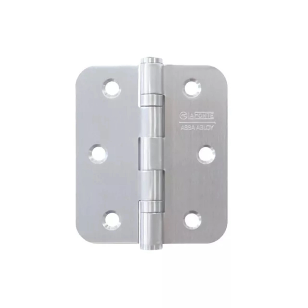 Dobradica 395 3.5x3 C/ROL C/P Inox Polido Canto Redondo