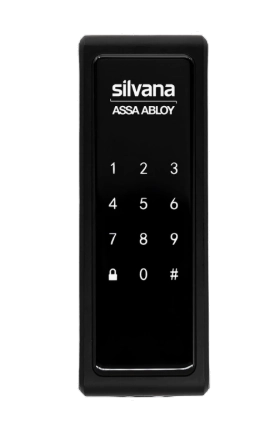 Fechadura Digital Sobrepor Silvana SDD200 - Preto