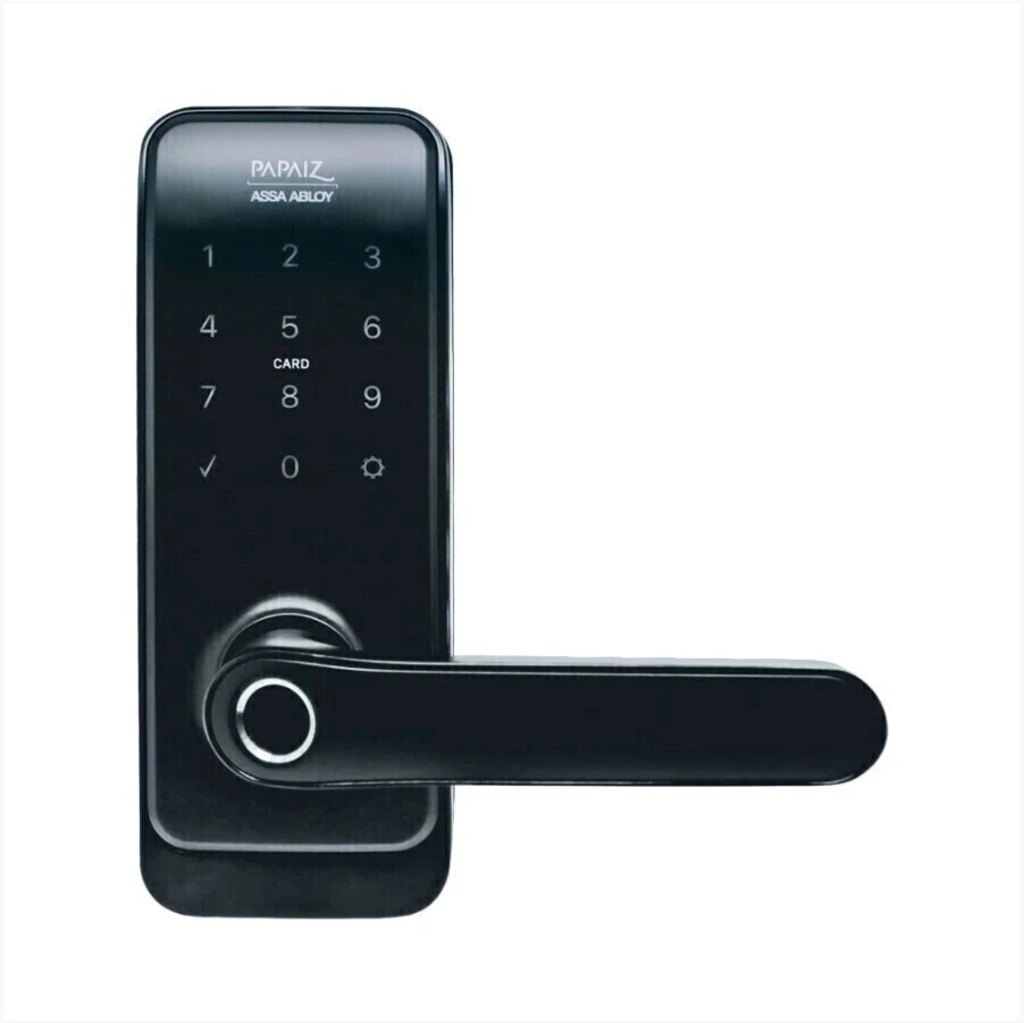 Fechadura Eletrônica Smart Lock SL205 Abertura Aplicativo Biometria Senha Cartão e Chave