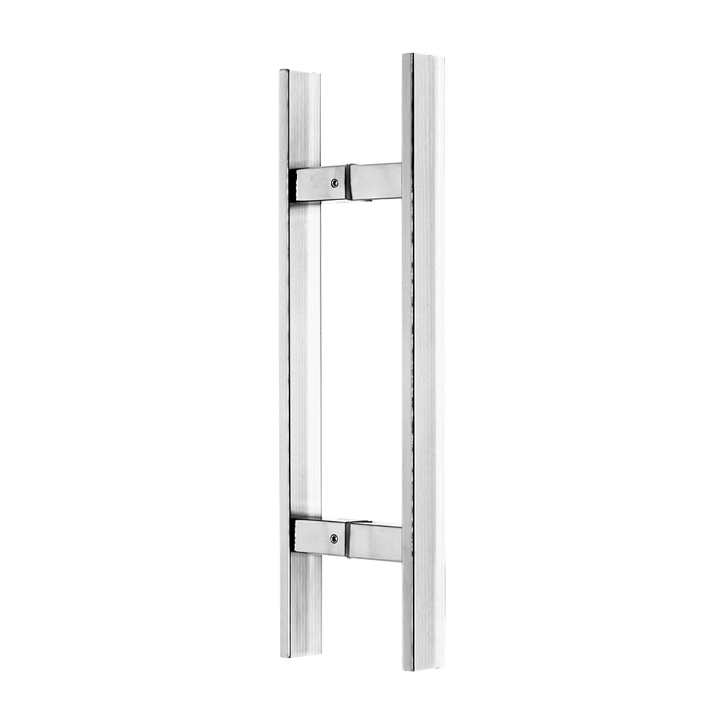 Puxador De Porta Reto 400mm Inox Polido - Silvana