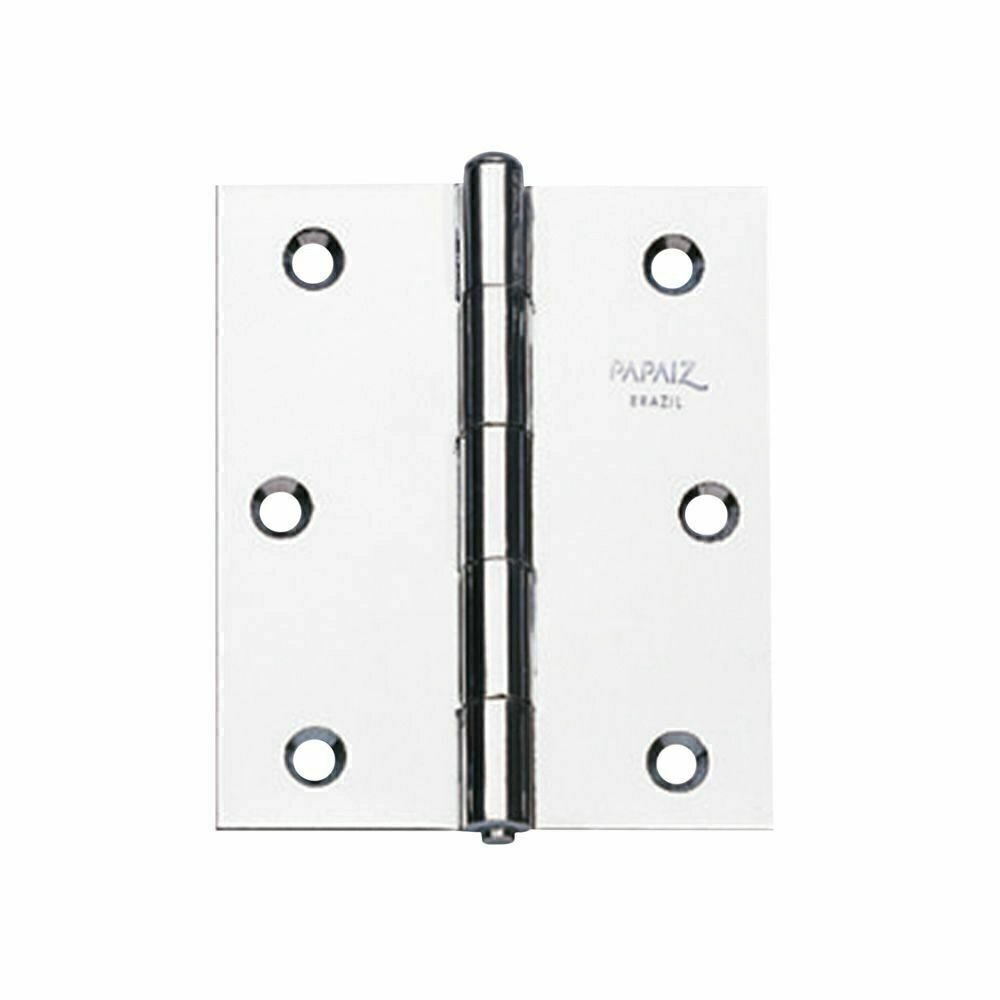 Fechadura Externa de 40mm 3400/1 Arredondado Cromado Sem Cilindro