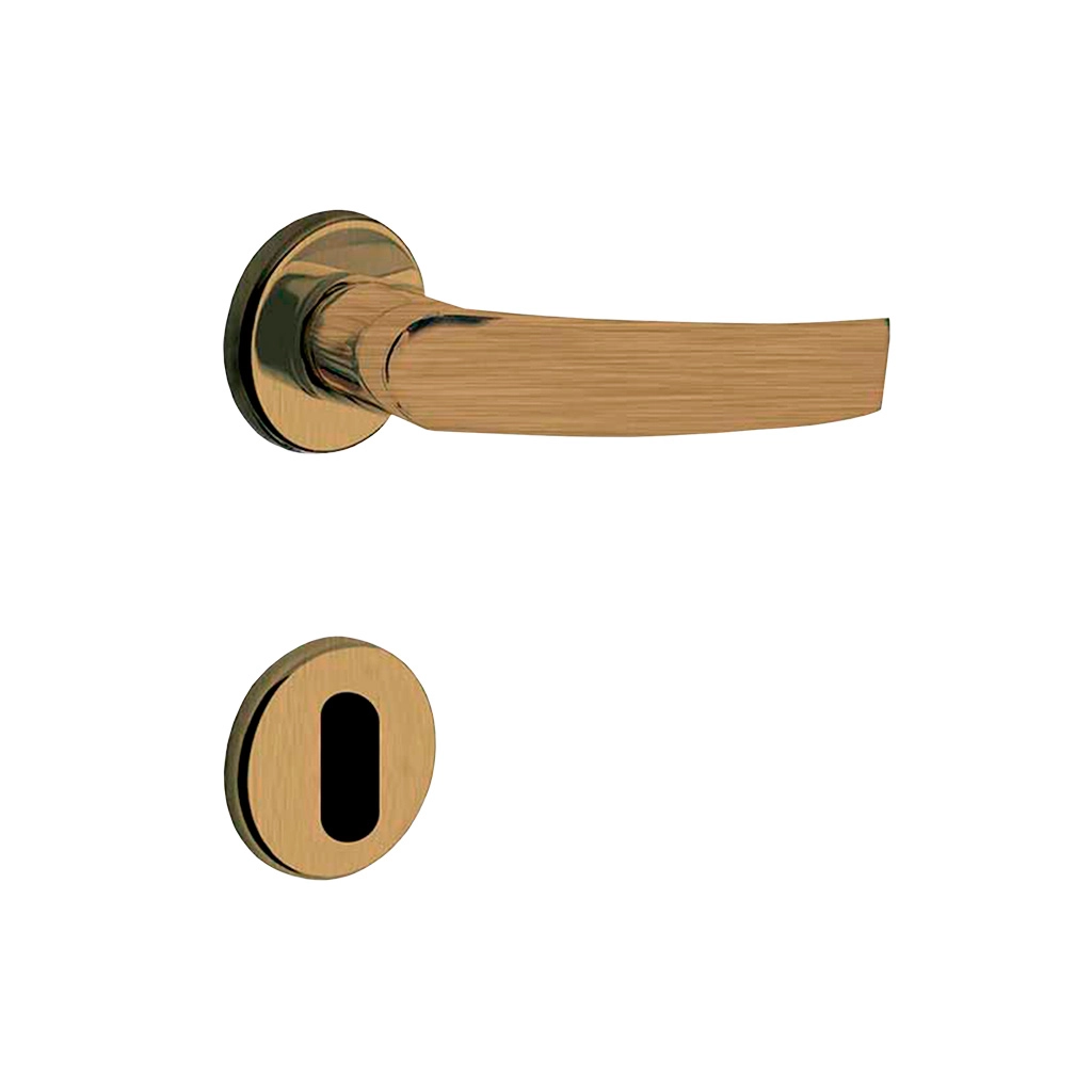 Fechadura Interna de 40mm 4400 Arredondado R64 MZ950 Oxidado
