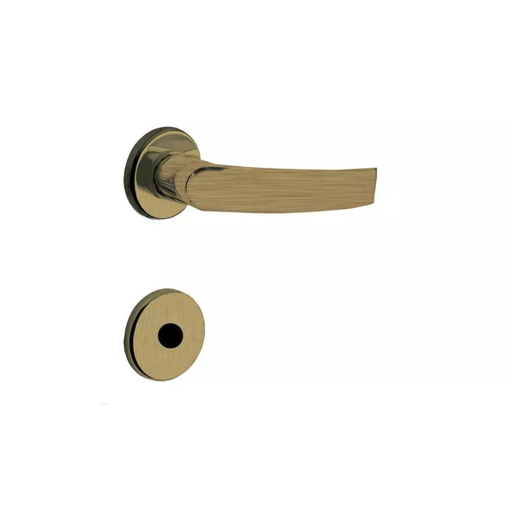 Fechadura Porta de Banheiro Antique 40mm MZ950 Design Papaiz
