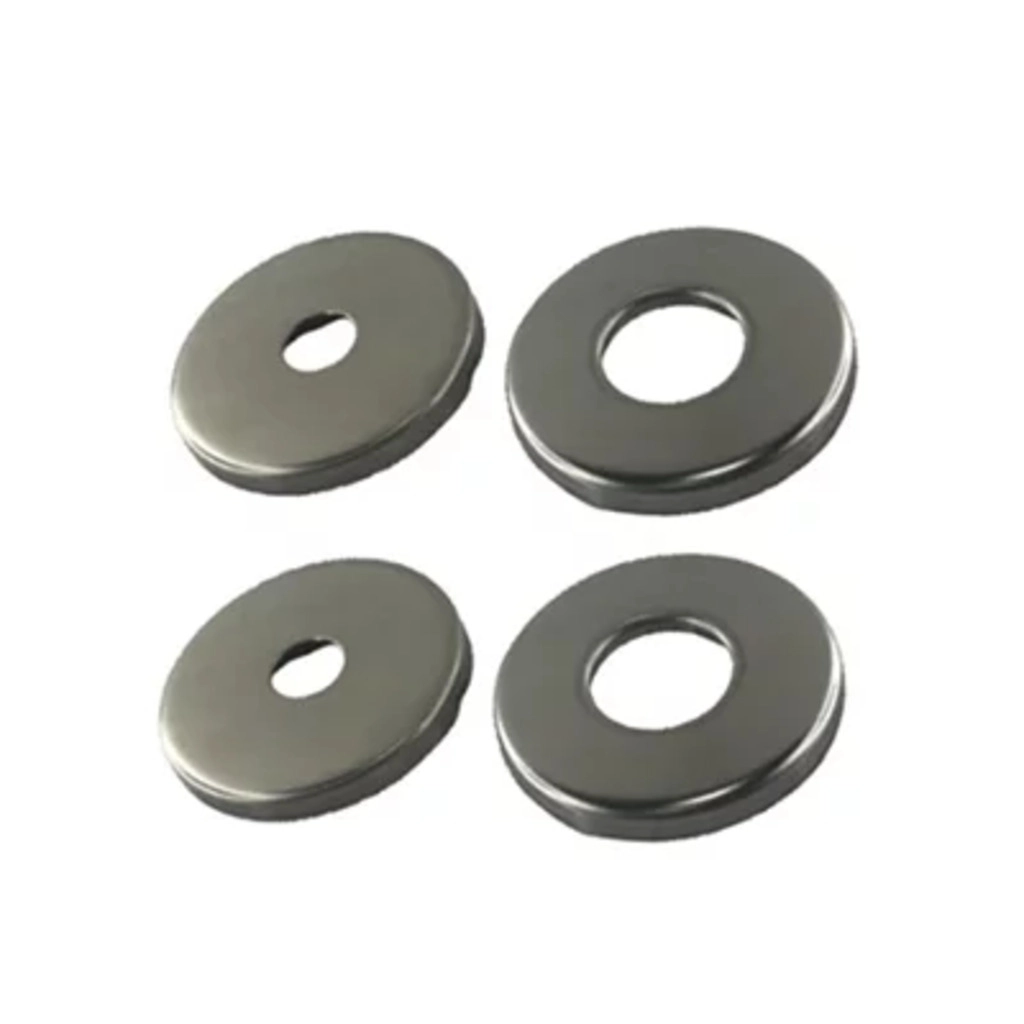 Roseta para Porta de Banheiro R65 Cromo Papaiz